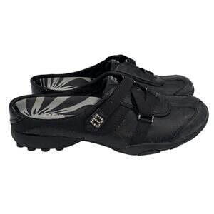 Bebe Sport Mercury Rising Black Logo Sneaker (34792) Women's Size 7.5 NEW in Box